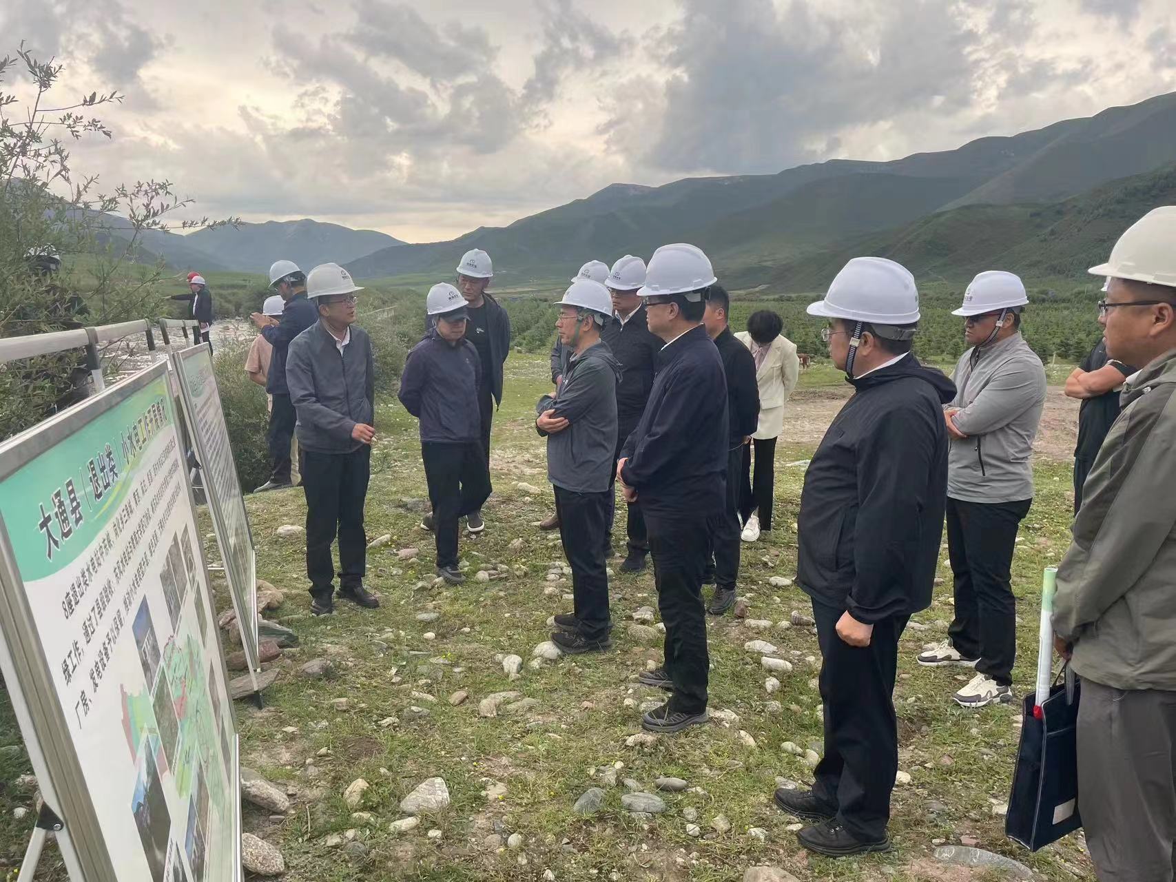 水利部农电司领导莅临俄博图、纳拉滩水电站调研指导工作